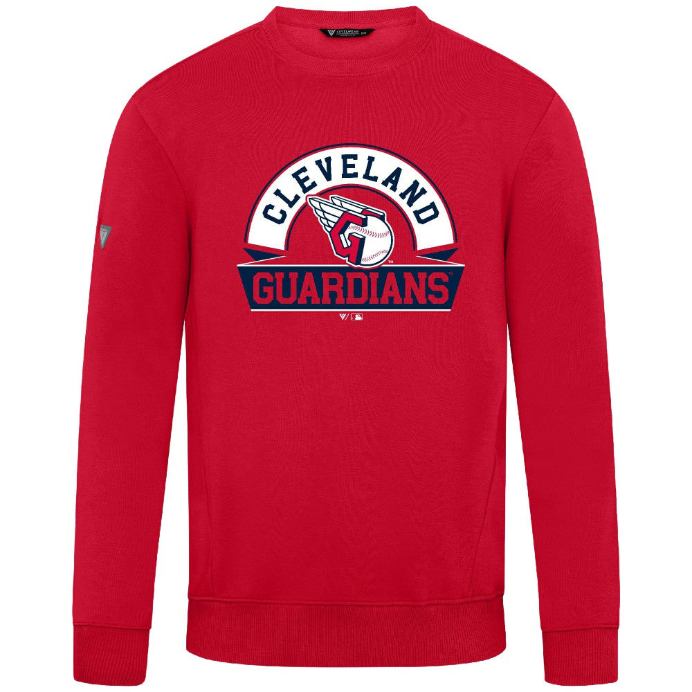Cleveland Guardians Levelwear Zane Banner Arch Sweatshirt - MLB
