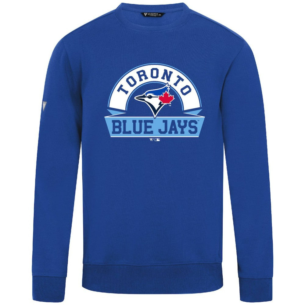 Toronto Blue Jays Levelwear Zane Banner Arch Sweatshirt - MLB