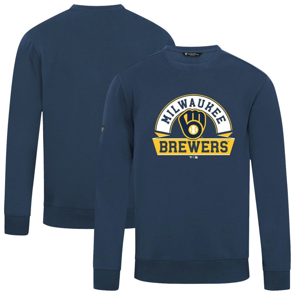 Milwaukee Brewers Levelwear Zane Banner Arch Sweatshirt - MLB