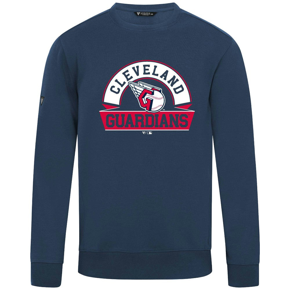 Cleveland Guardians Levelwear Zane Banner Arch Sweatshirt - MLB