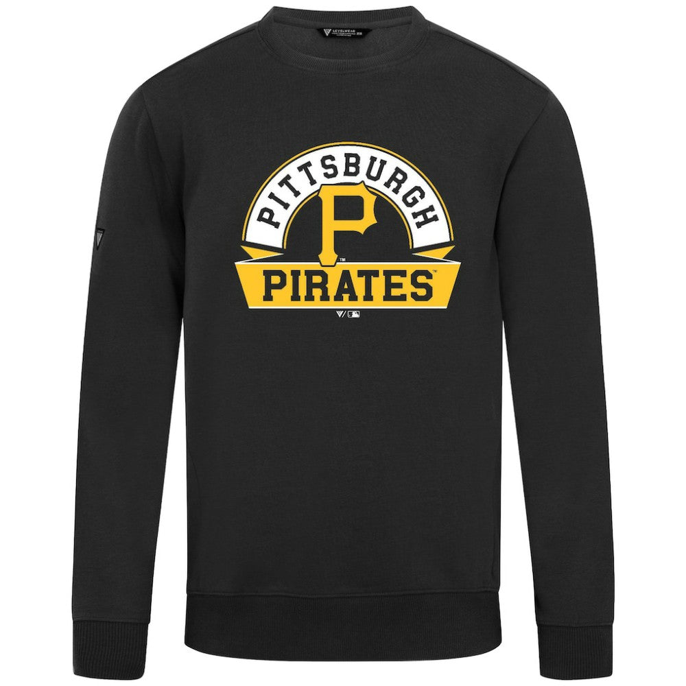 Pittsburgh Pirates Levelwear Zane Banner Arch Sweatshirt - MLB
