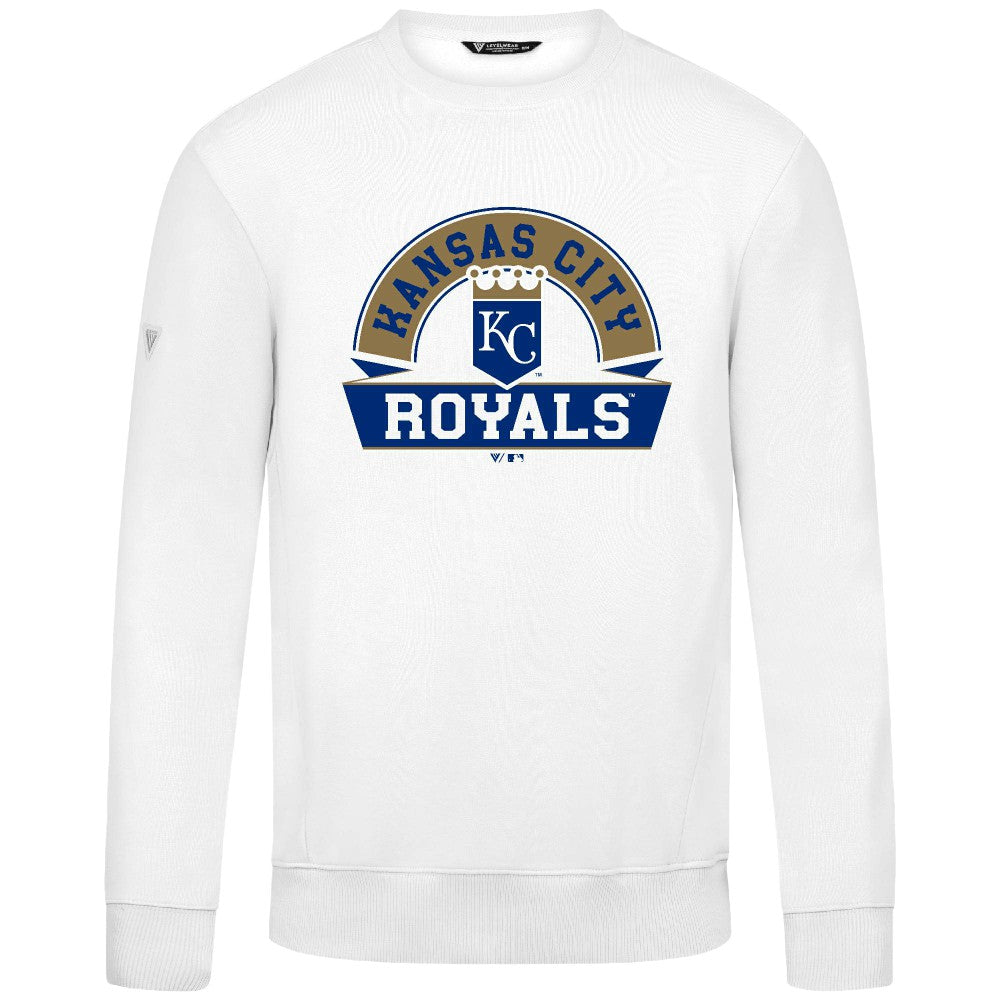 Kansas City Royals Levelwear Zane Banner Arch Sweatshirt - MLB