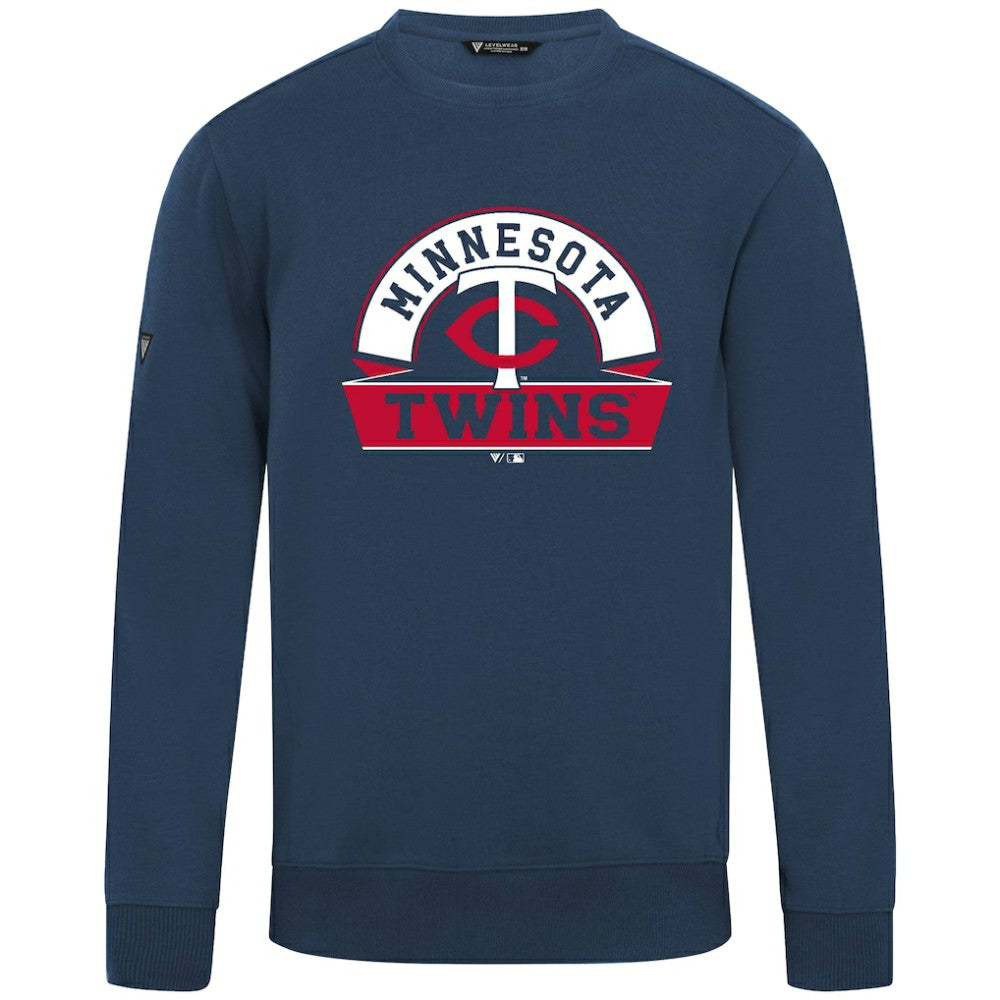 Minnesota Twins Levelwear Zane Banner Arch Sweatshirt - MLB