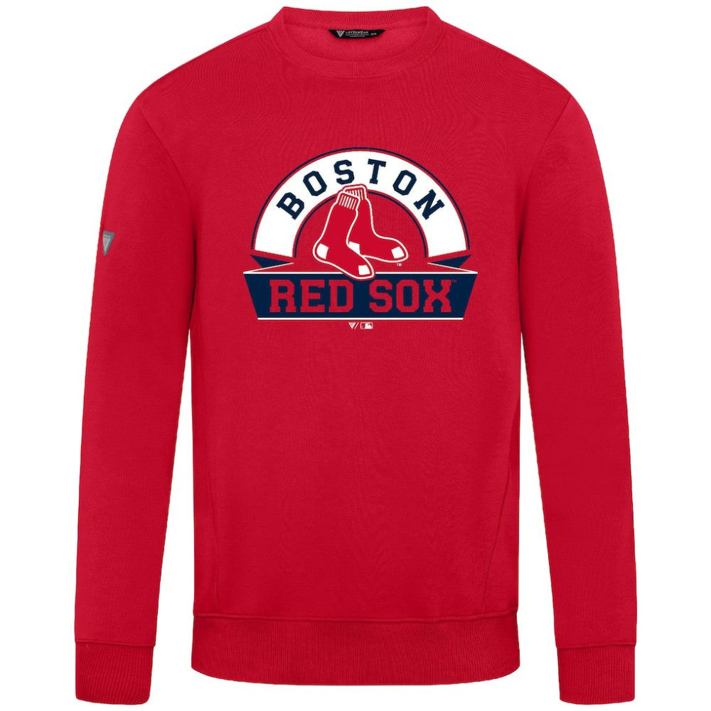 Boston Red Sox Levelwear Zane Banner Arch Sweatshirt - MLB