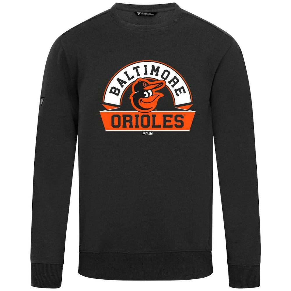 Baltimore Orioles Levelwear Zane Banner Arch Sweatshirt - MLB