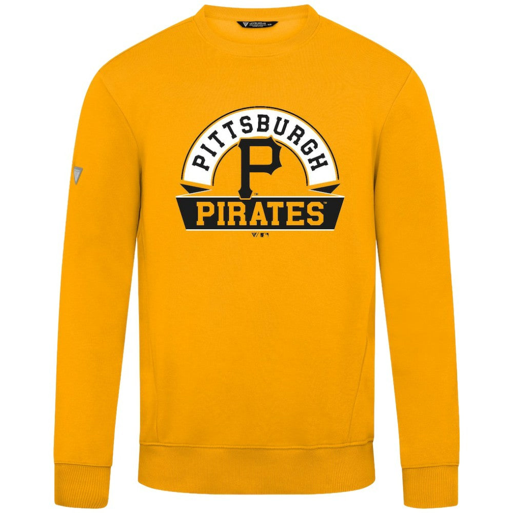 Pittsburgh Pirates Levelwear Zane Banner Arch Sweatshirt - MLB