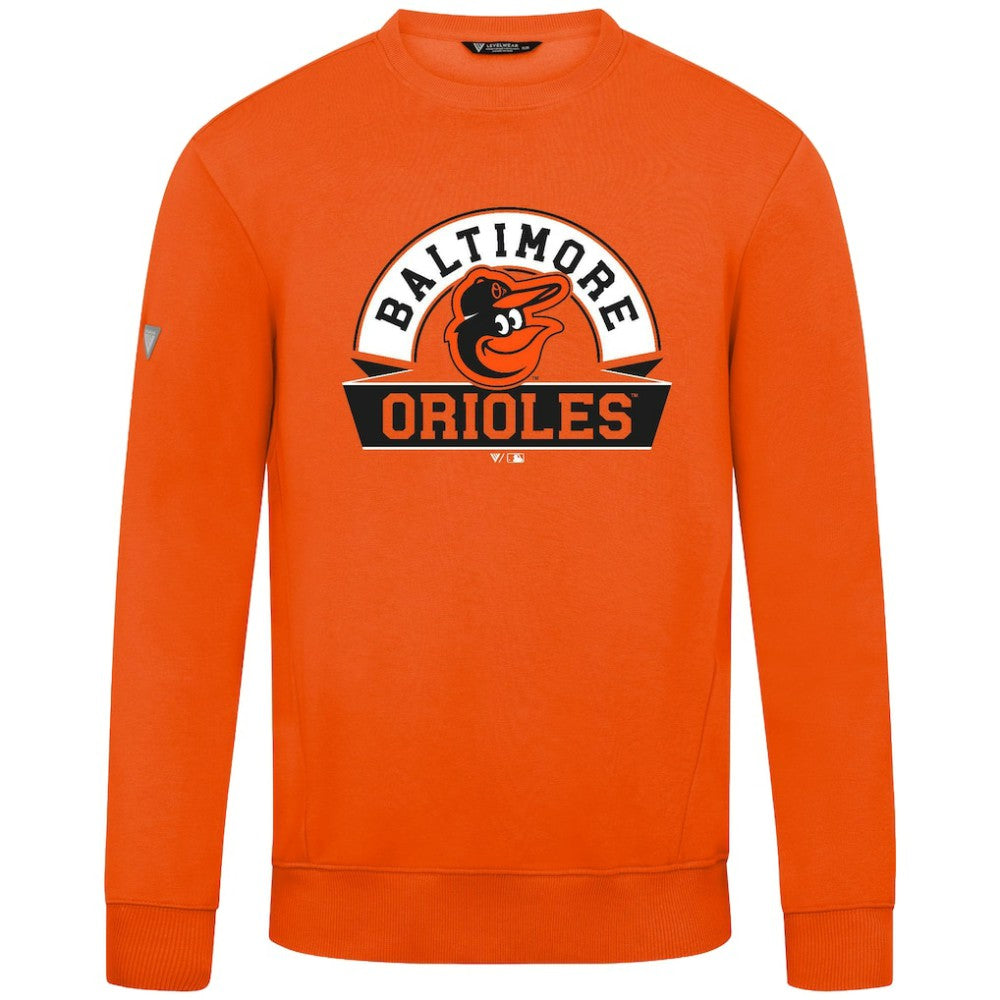 Baltimore Orioles Levelwear Zane Banner Arch Sweatshirt - MLB