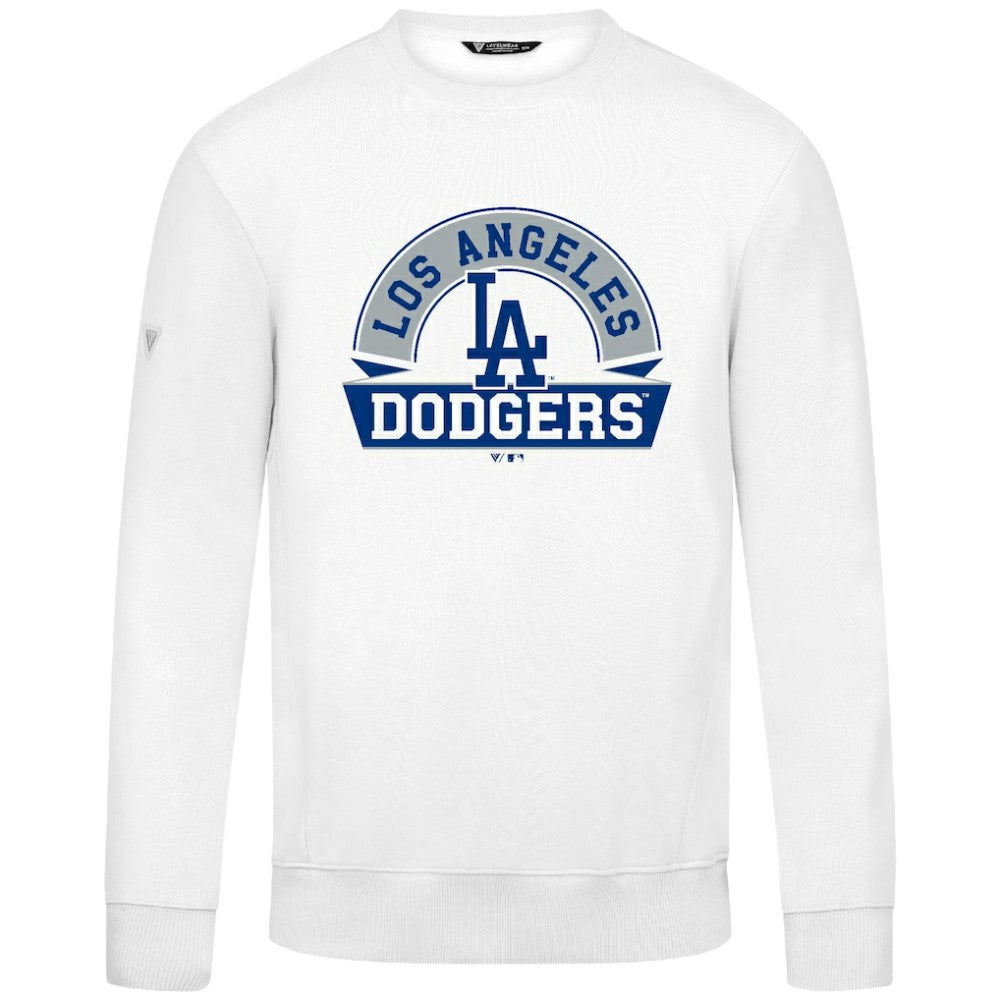 Los Angeles Dodgers Levelwear Zane Banner Arch Sweatshirt - MLB