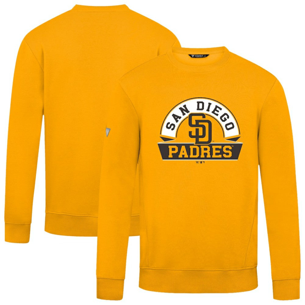 San Diego Padres Levelwear Zane Banner Arch Sweatshirt - MLB