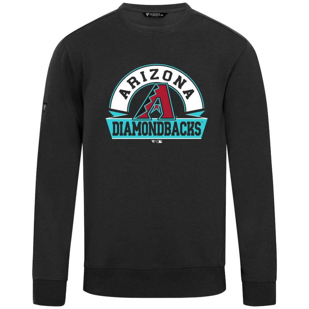 Arizona Diamondbacks Levelwear Zane Banner Arch Sweatshirt - MLB