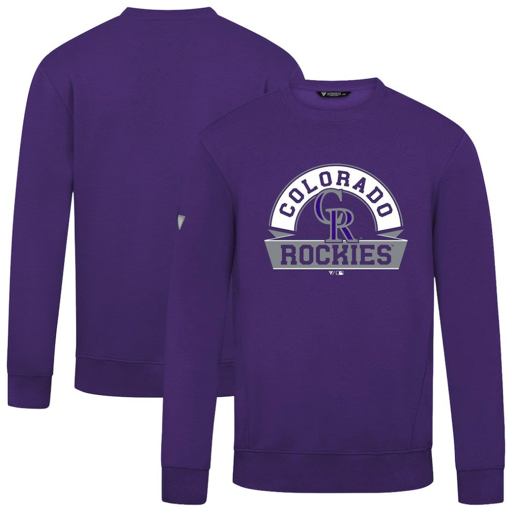 Colorado Rockies Levelwear Zane Banner Arch Sweatshirt - MLB