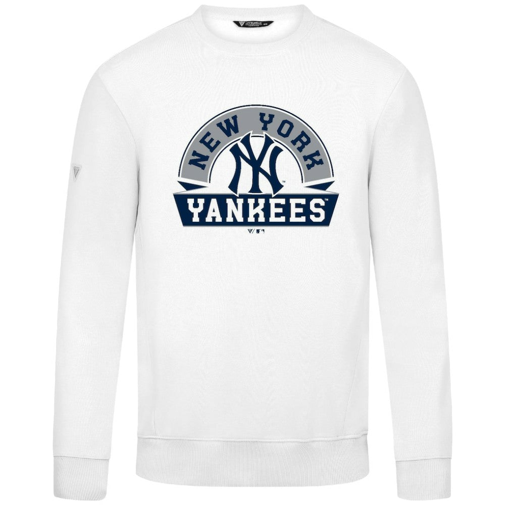 New York Yankees Levelwear Zane Banner Arch Sweatshirt - MLB