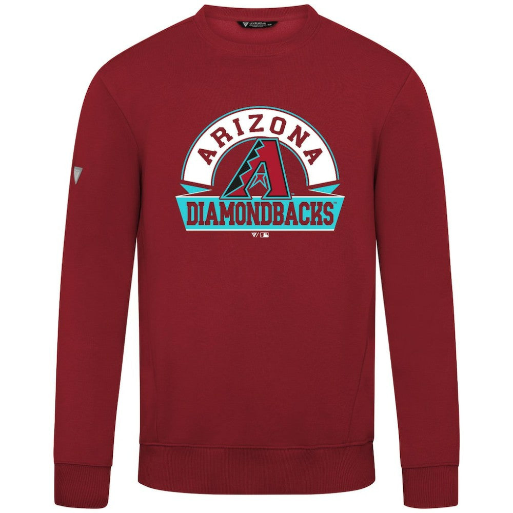 Arizona Diamondbacks Levelwear Zane Banner Arch Sweatshirt - MLB