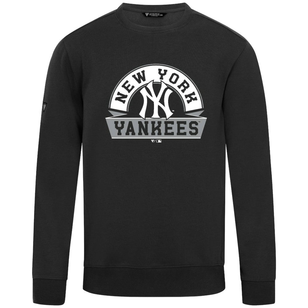 New York Yankees Levelwear Zane Banner Arch Sweatshirt - MLB