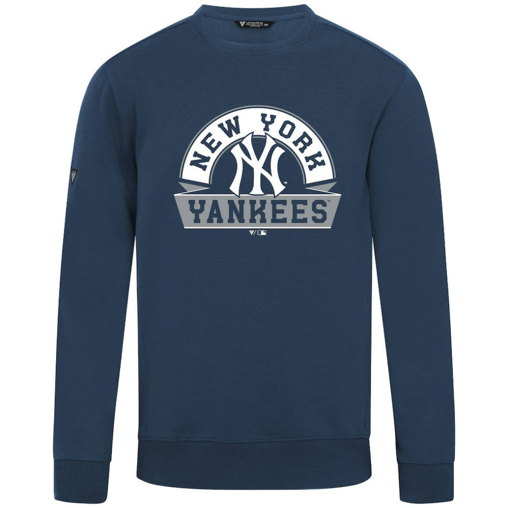 New York Yankees Levelwear Zane Banner Arch Sweatshirt - MLB