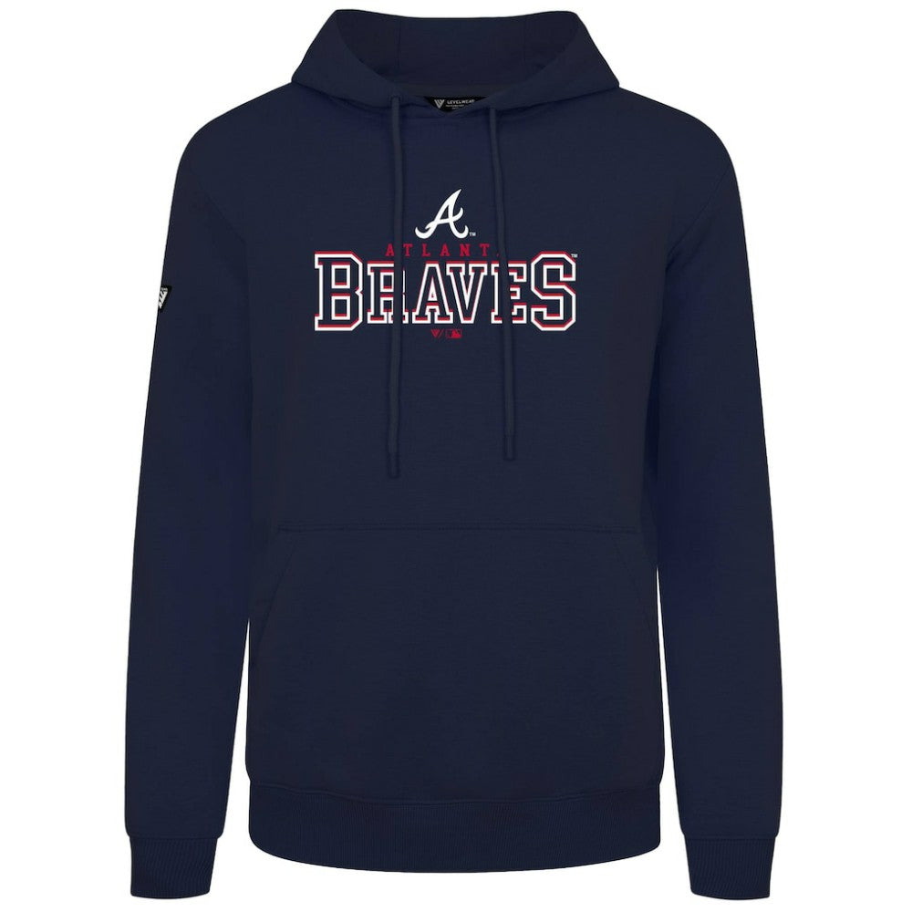 Atlanta Braves Levelwear Podium Journey Hoodie - MLB