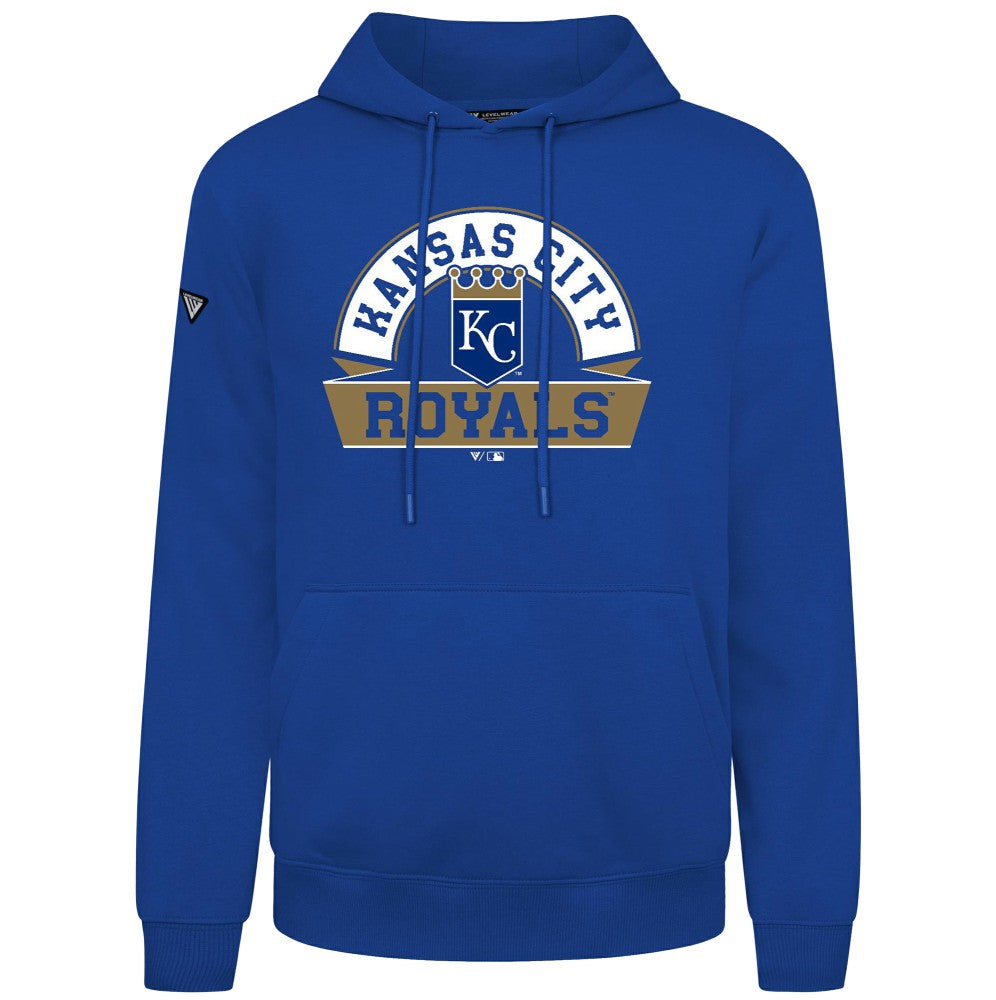 Kansas City Royals Levelwear Podium Banner Arch Hoodie - MLB