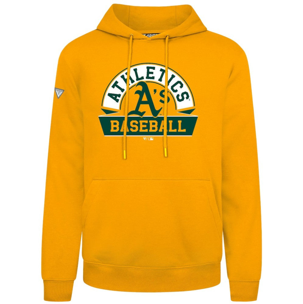 Athletics Levelwear Podium Banner Arch Hoodie - MLB