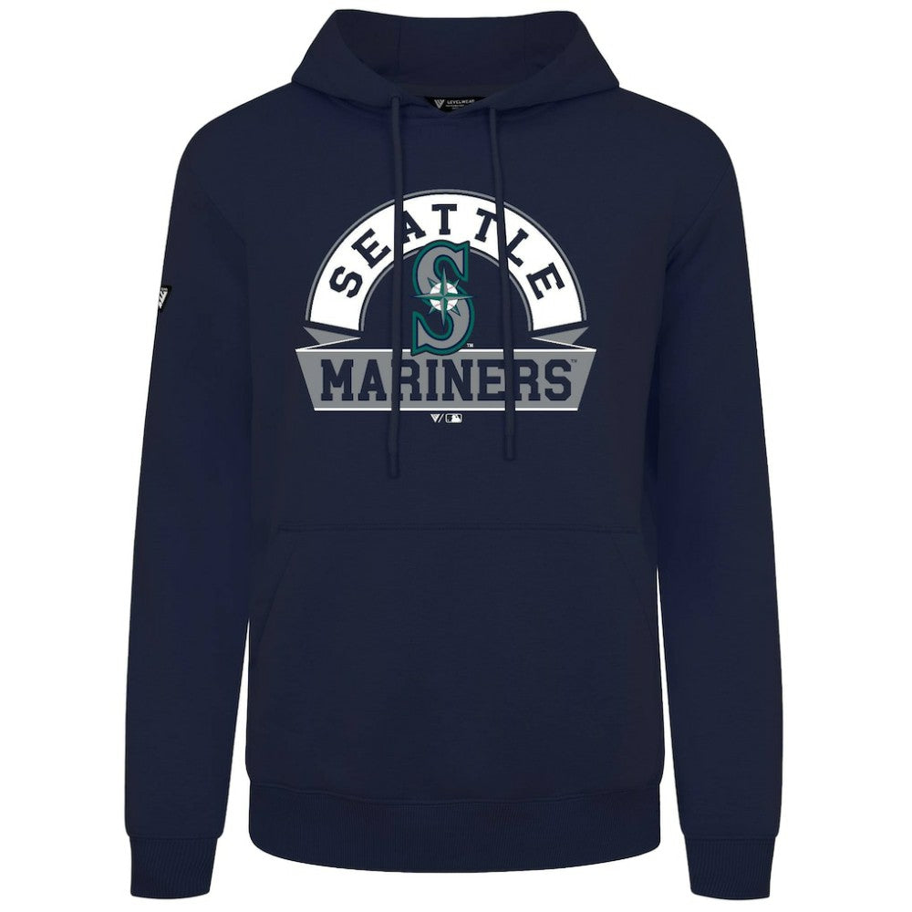 Seattle Mariners Levelwear Podium Banner Arch Hoodie - MLB