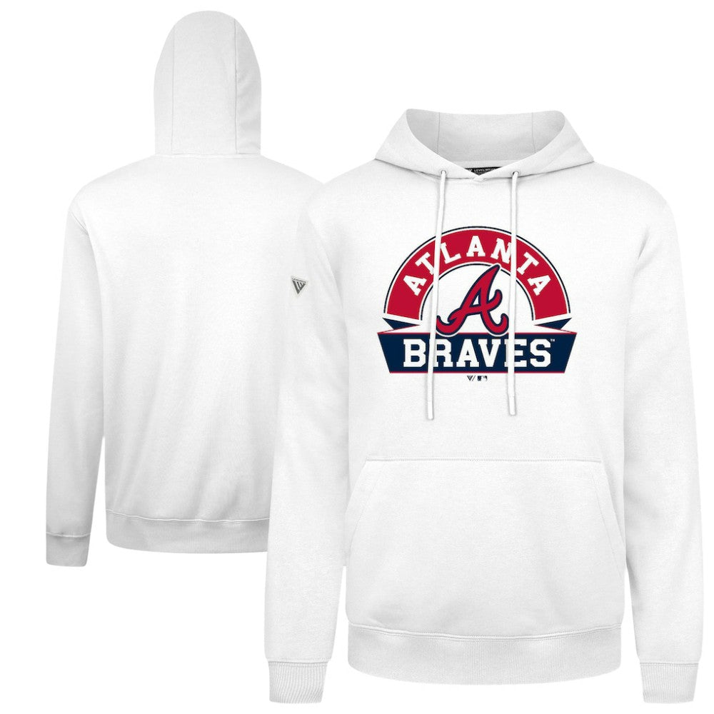 Atlanta Braves Levelwear Podium Banner Arch Hoodie - MLB