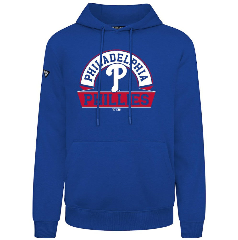Philadelphia Phillies Levelwear Podium Banner Arch Hoodie - MLB