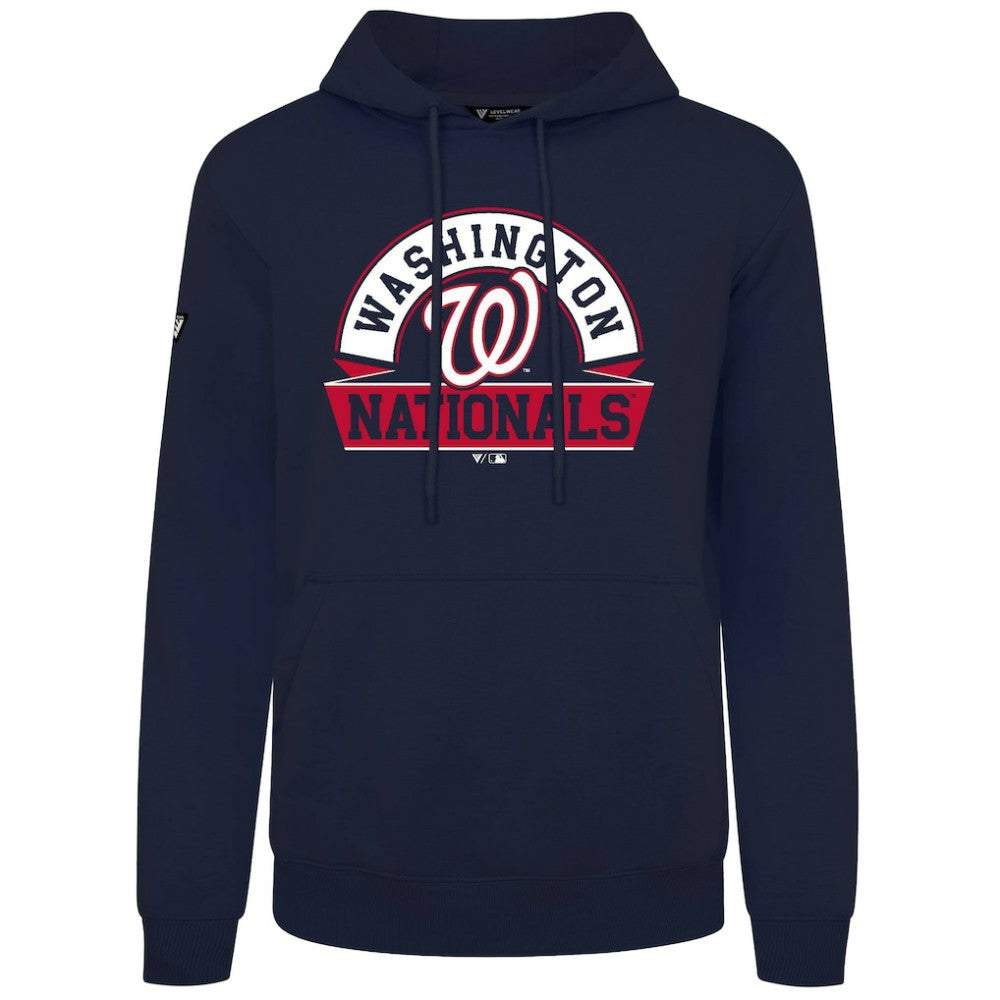 Washington Nationals Levelwear Podium Banner Arch Hoodie - MLB