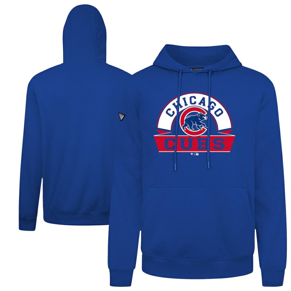 Chicago Cubs Levelwear Podium Banner Arch Hoodie - MLB