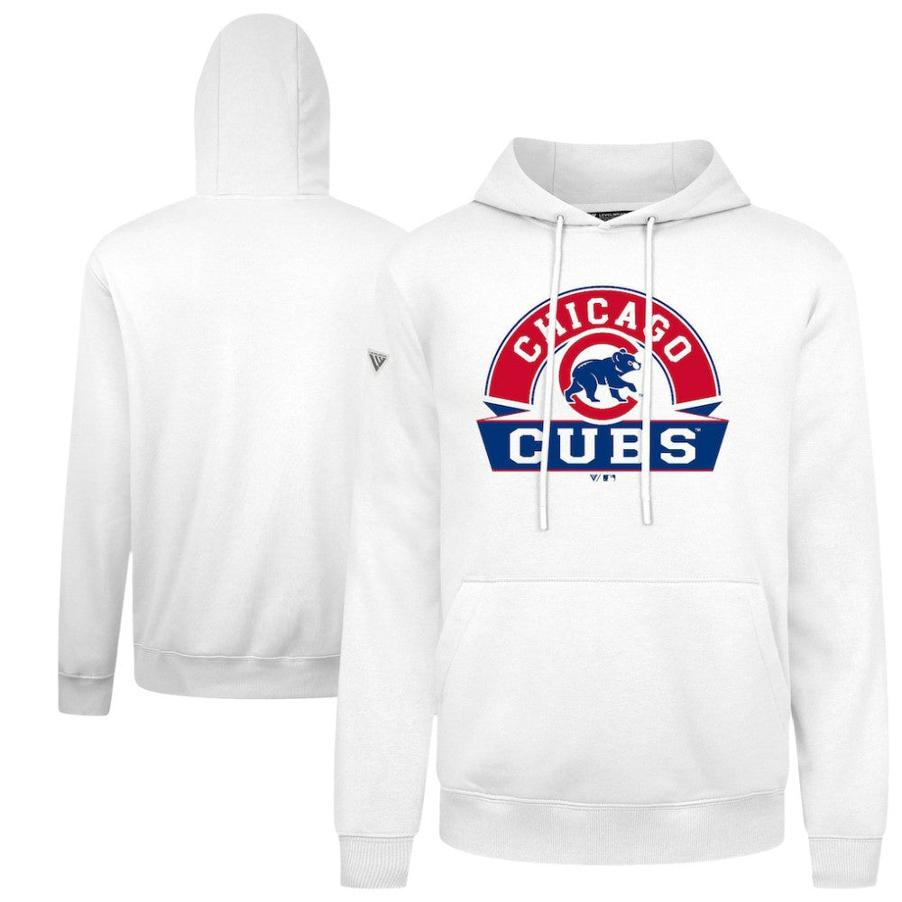 Chicago Cubs Levelwear Podium Banner Arch Hoodie - MLB