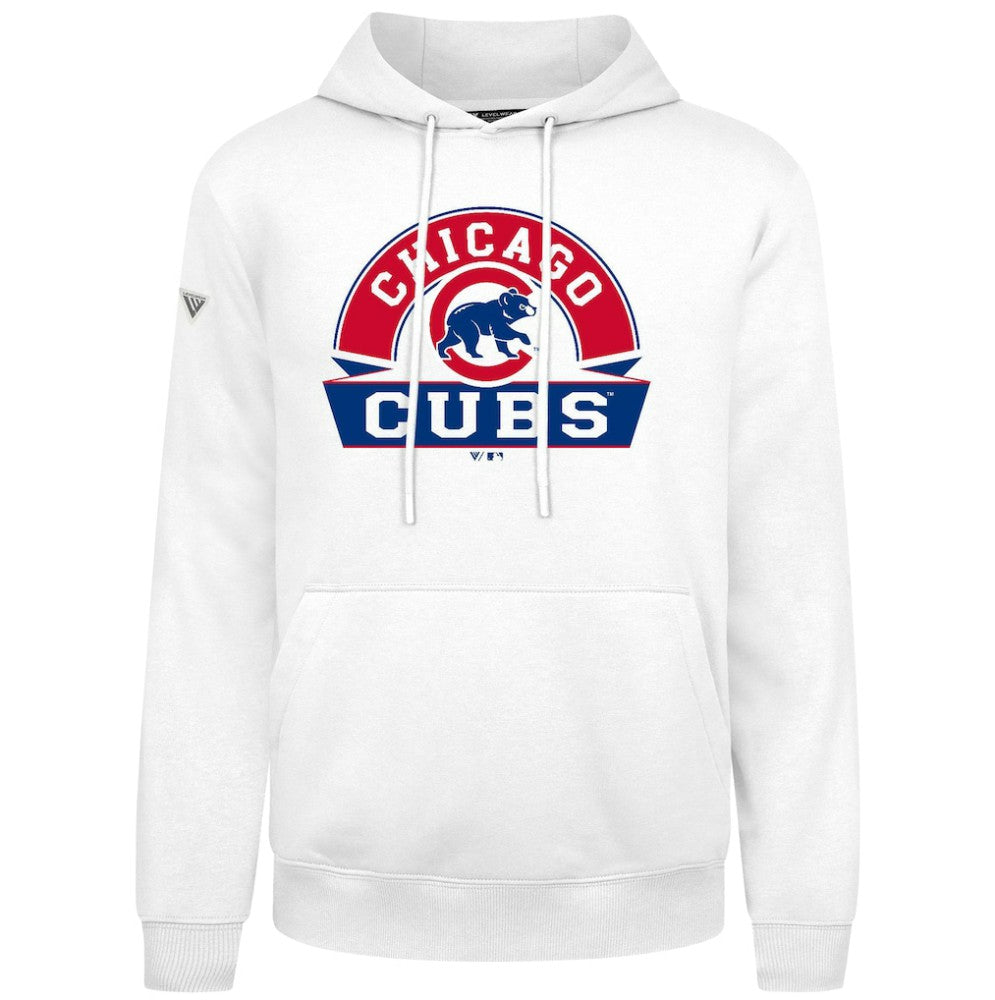 Chicago Cubs Levelwear Podium Banner Arch Hoodie - MLB