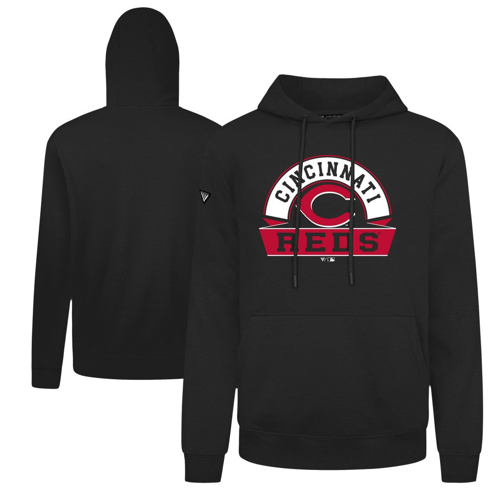 Cincinnati Reds Levelwear Podium Banner Arch Hoodie - MLB