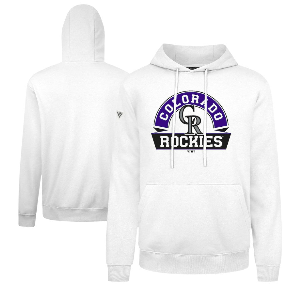 Colorado Rockies Levelwear Podium Banner Arch Hoodie - MLB