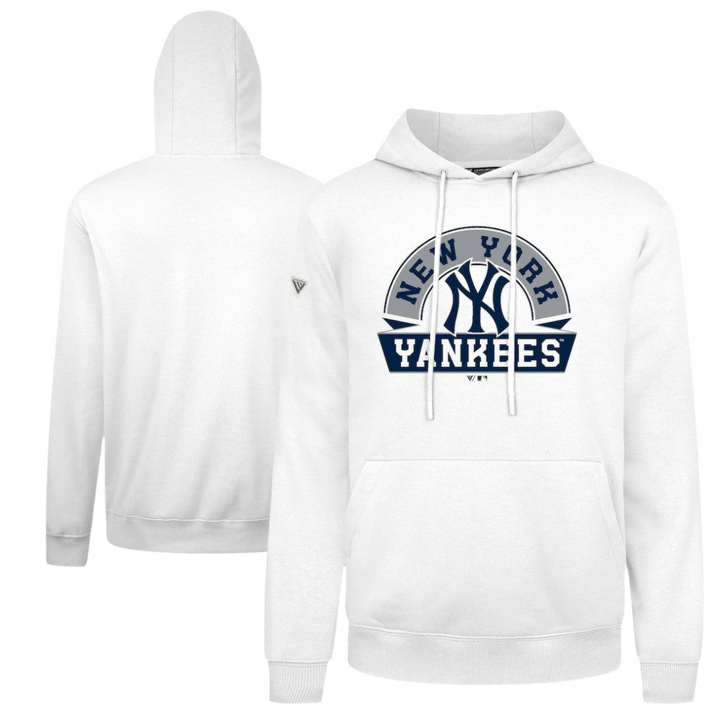 New York Yankees Levelwear Podium Banner Arch Hoodie - MLB