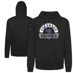 Colorado Rockies Levelwear Podium Banner Arch Hoodie - MLB