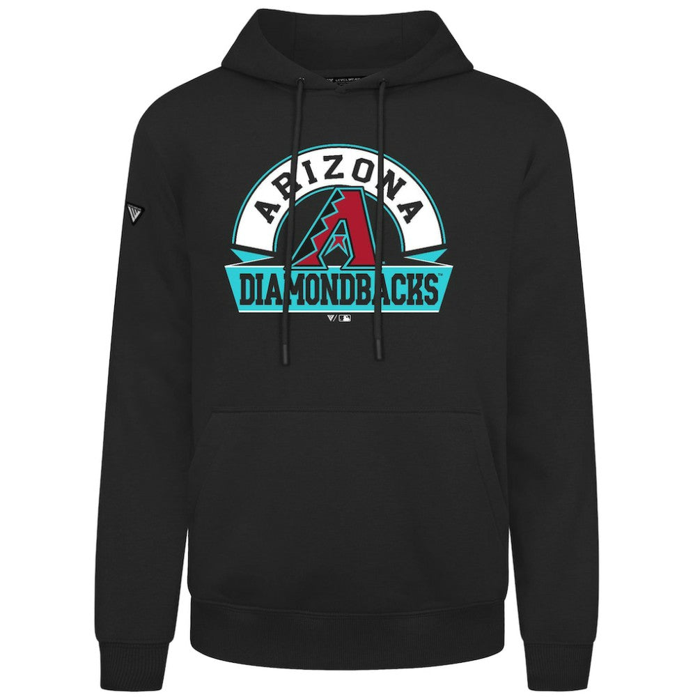 Arizona Diamondbacks Levelwear Podium Banner Arch Hoodie - MLB
