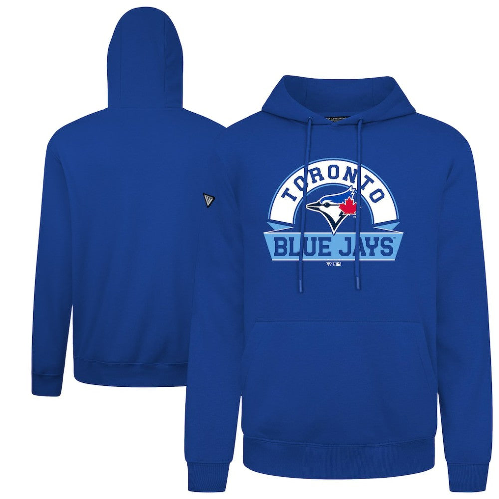Toronto Blue Jays Levelwear Podium Banner Arch Hoodie - MLB