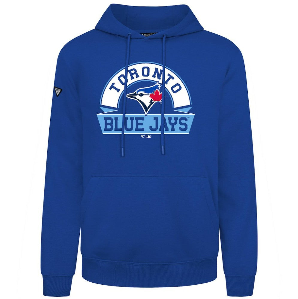 Toronto Blue Jays Levelwear Podium Banner Arch Hoodie - MLB