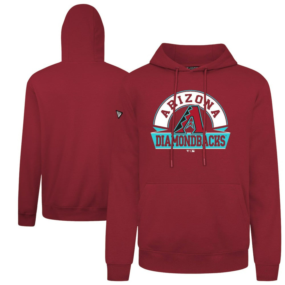 Arizona Diamondbacks Levelwear Podium Banner Arch Hoodie - MLB