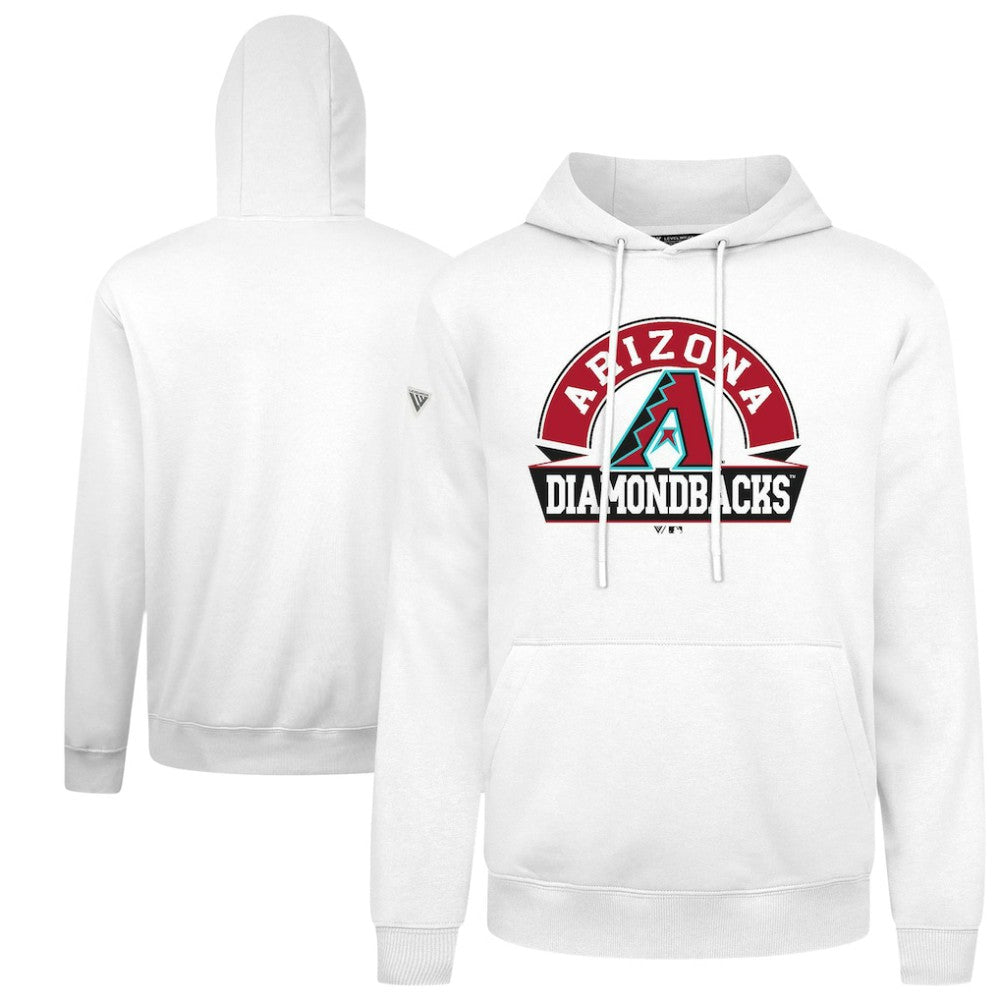 Arizona Diamondbacks Levelwear Podium Banner Arch Hoodie - MLB