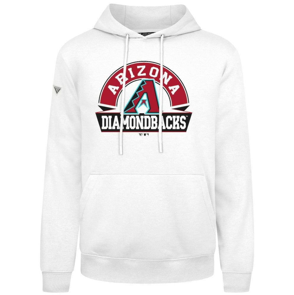 Arizona Diamondbacks Levelwear Podium Banner Arch Hoodie - MLB