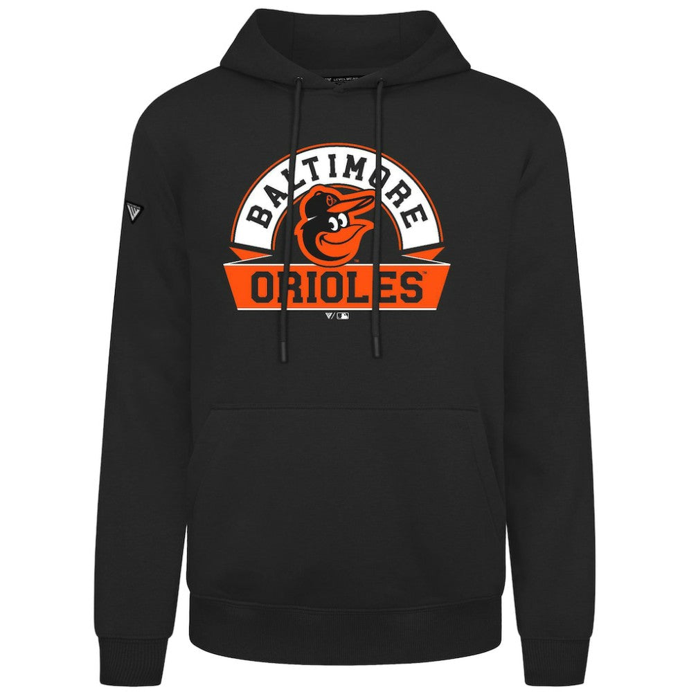 Baltimore Orioles Levelwear Podium Banner Arch Hoodie - MLB