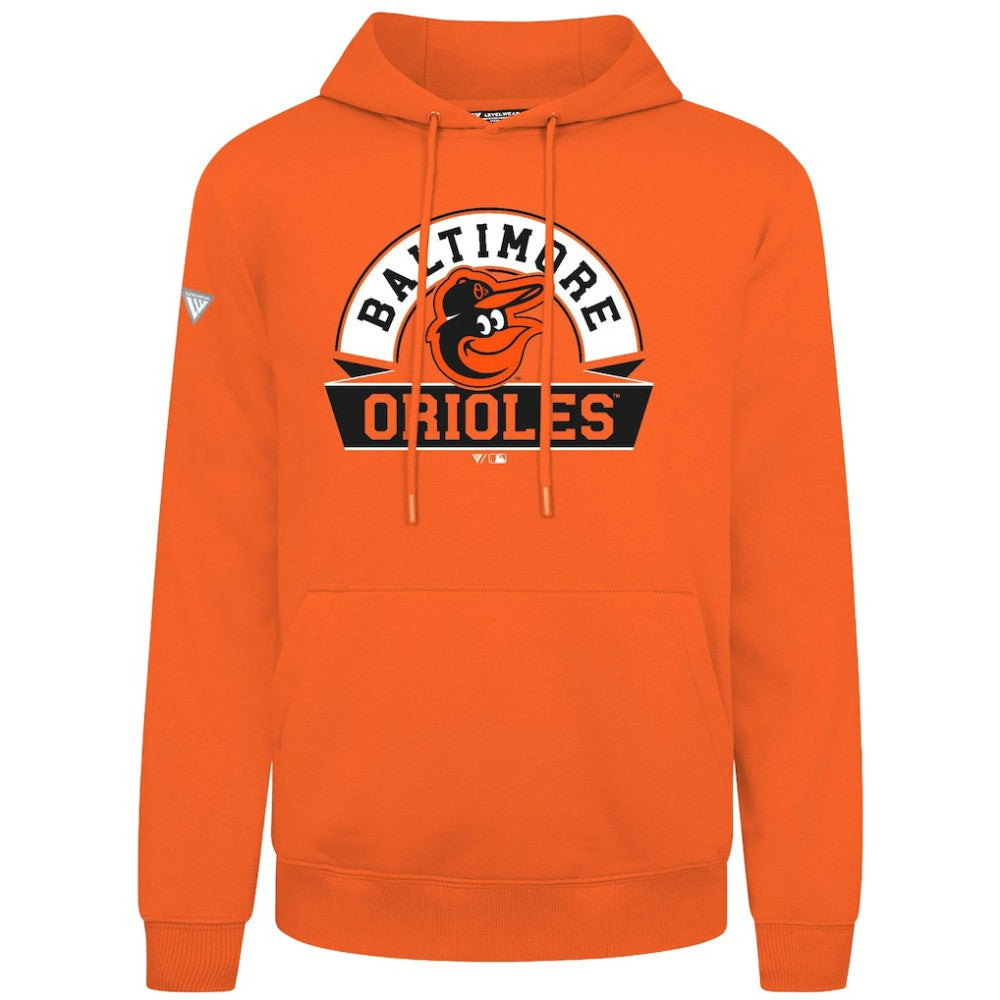 Baltimore Orioles Levelwear Podium Banner Arch Hoodie - MLB