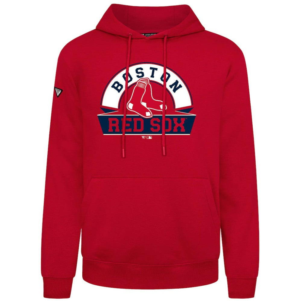 Boston Red Sox Levelwear Podium Banner Arch Hoodie - MLB