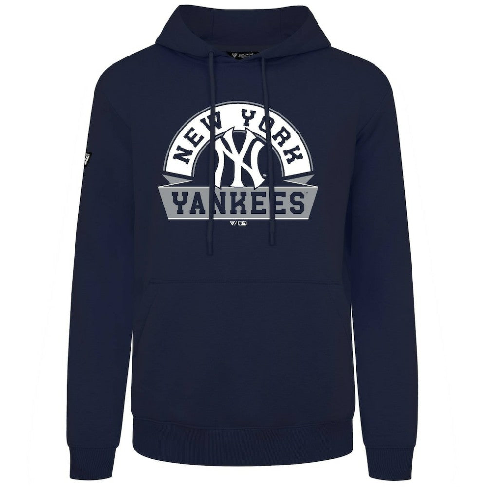 New York Yankees Levelwear Podium Banner Arch Hoodie - MLB
