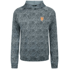 New York Mets Levelwear Albatross Raglan Hoodie - MLB