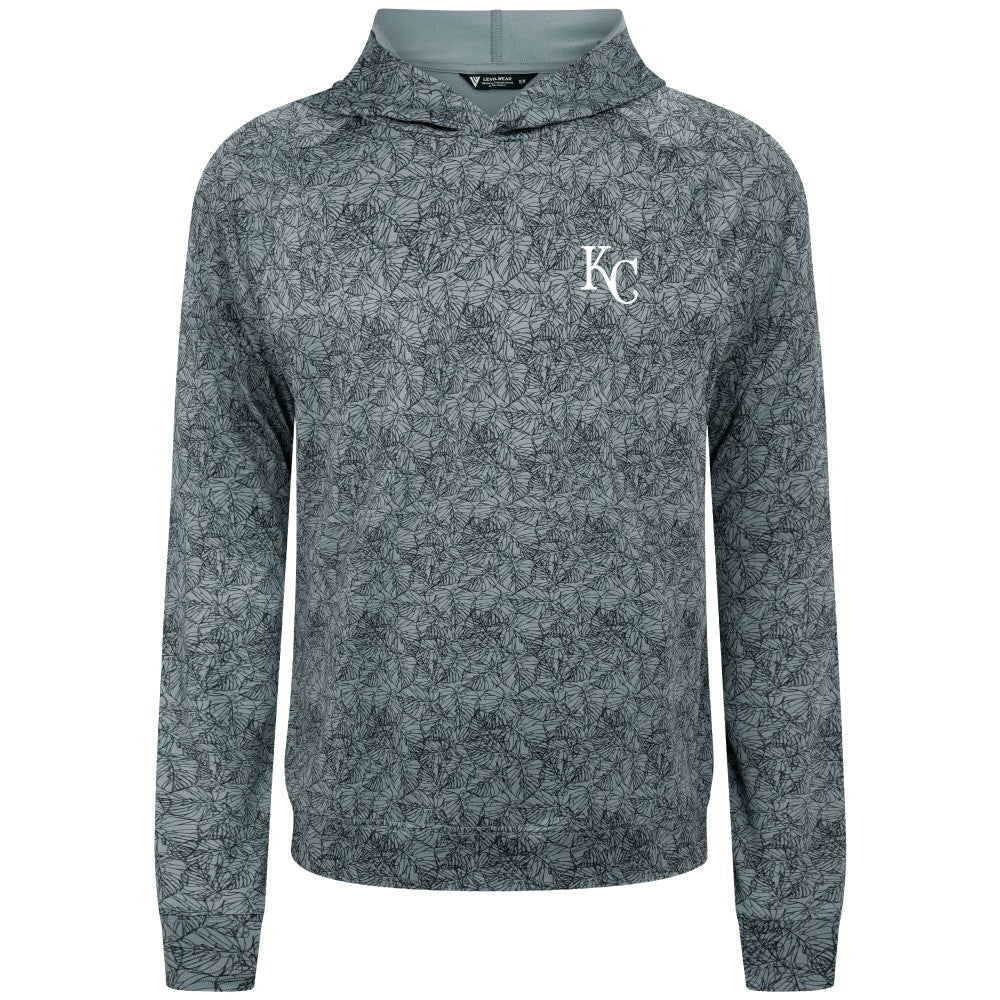 Kansas City Royals Levelwear Albatross Raglan Hoodie - MLB