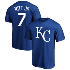 Bobby Witt Jr. Kansas City Royals Fanatics Big & Tall Player Name & Number T-Shirt - MLB