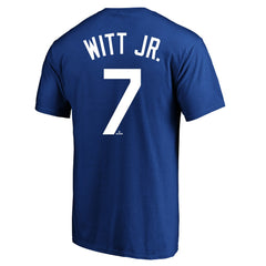 Bobby Witt Jr. Kansas City Royals Fanatics Big & Tall Player Name & Number T-Shirt - MLB