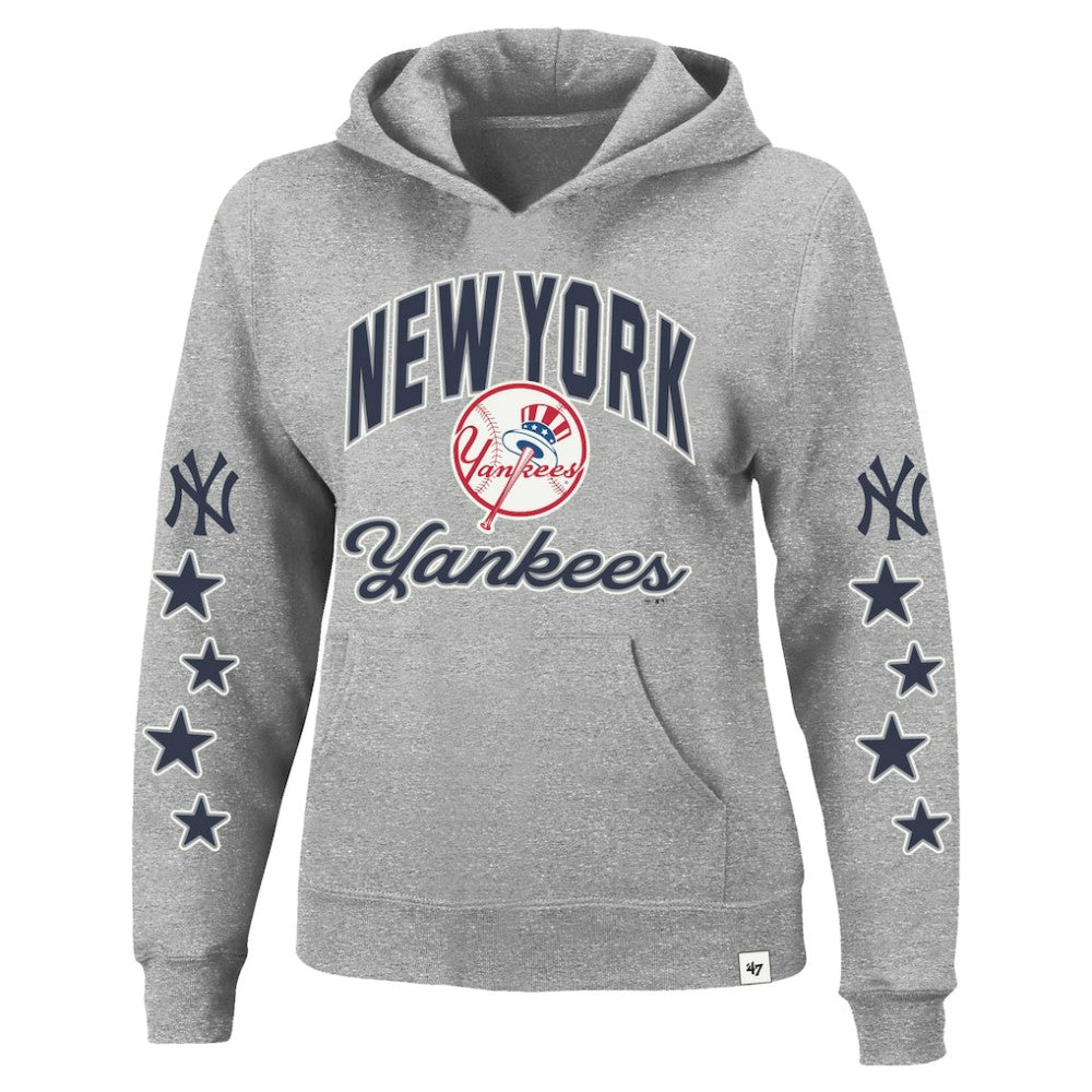 New York Yankees '47 Women's Plus Size Starry Eye Hoodie - MLB