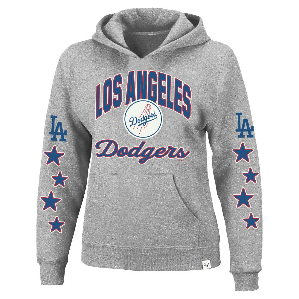 Los Angeles Dodgers '47 Women's Plus Size Starry Eye Hoodie - MLB