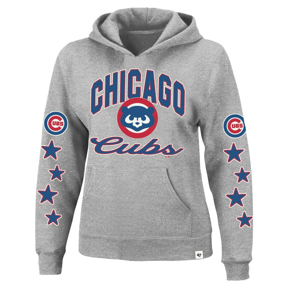 Chicago Cubs '47 Women's Plus Size Starry Eye Hoodie - MLB